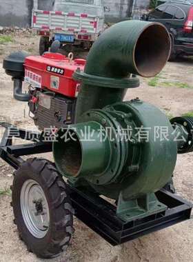 12寸移果农动式型PKF柴油大倒水泵田园灌溉远距离送水抽水泵