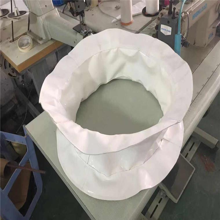 厂家直销 帆布软接 阻燃防腐防霉 使用时效长 耐高温软连接红色
