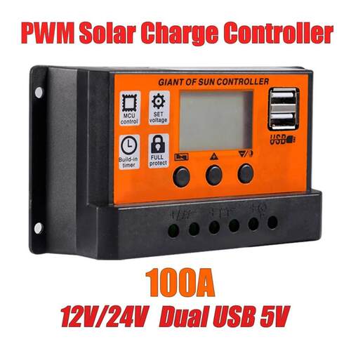 PWM太阳能控制器10A-100A 光伏组件跨境solar panel controller