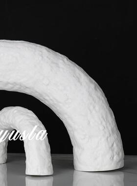 简约摆件样板房售楼处客厅电视柜书柜别墅酒店展厅玄关柜软装饰品