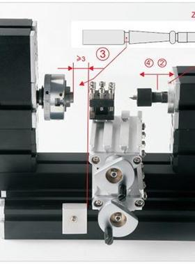 ZZ044MT微型机床配件S/N:044MT工二位刀架