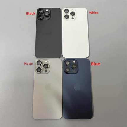 适用于15Promax拆卸后盖玻璃15Pro后盖玻璃15后盖组装二手