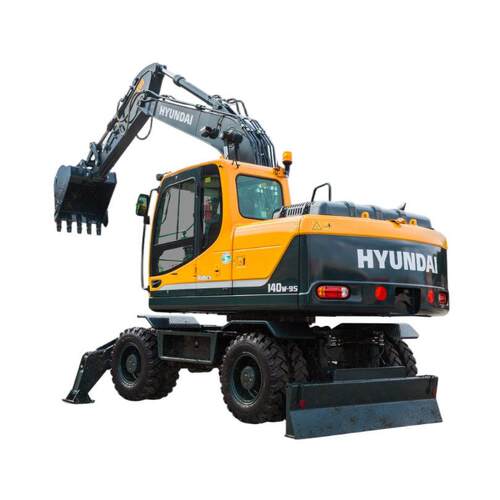 轮式小型挖机R140W-9S便宜出售