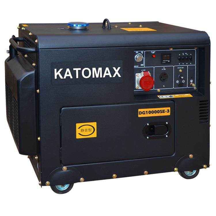 katomax5kw/6kw/7kw/8kw小型户外便携移动式低噪音柴油发电机组