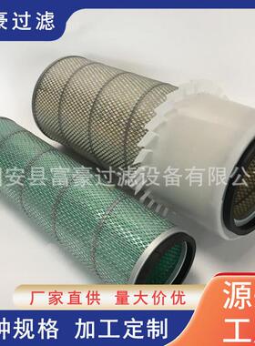 E111-2009 AF4995K工程机械滤清器用P526840挖掘机空气滤芯