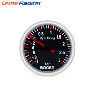 赛车仪表12V墨镜涡轮增压表52mm白光机械式 汽车改装 3bar