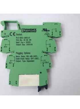 菲尼克斯Phoenix继电器 PLC-BSC-24DC/21 配套2961105 现货促销