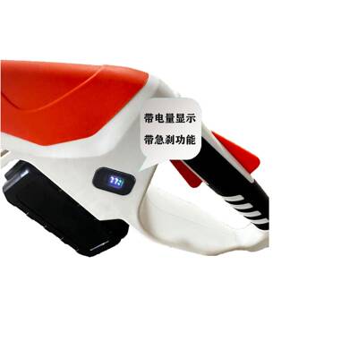 电刷动割草机型家用除草机锂电充电式打小草CRI机无带数显可急刹