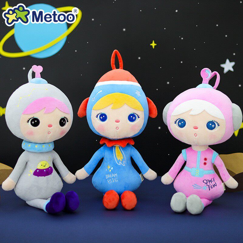 metoo咪兔星际吉宝娃娃毛绒玩具新款宇航员玩偶布娃娃 公仔礼物