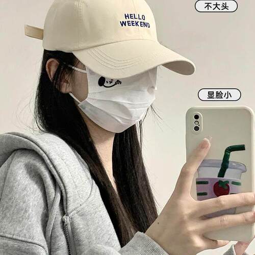 假发帽子一体女长发ins韩版鸭舌帽女2024网红百搭显脸小彷真人发