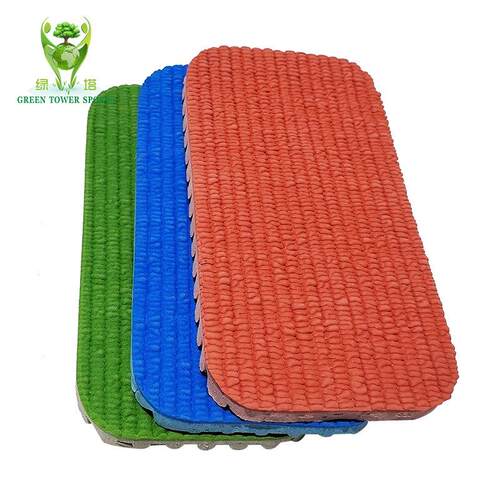 运动场地跳远垫子学校操场橡胶运动跑道健身器材1MM预制型卷材
