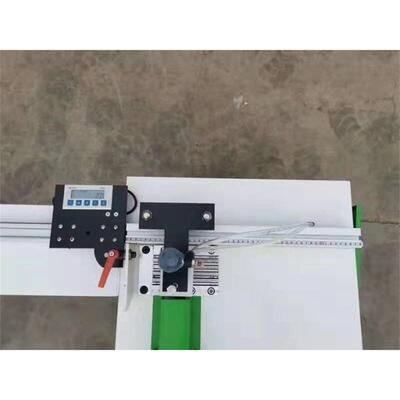 铝材T型条切割设备 工业装饰条分切机 半自动装饰条期待切角机