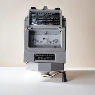 ZC25-3/4型绝缘电阻表指针式兆欧表500V1000V2500V电缆电机用摇表