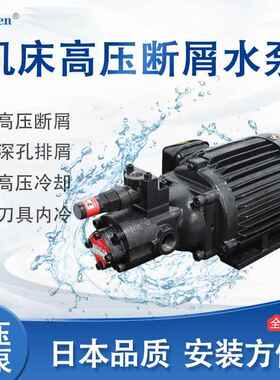 机床高压水泵CN主轴却泵TOP-216HW-VD数控大流量高压泵中心出水冷