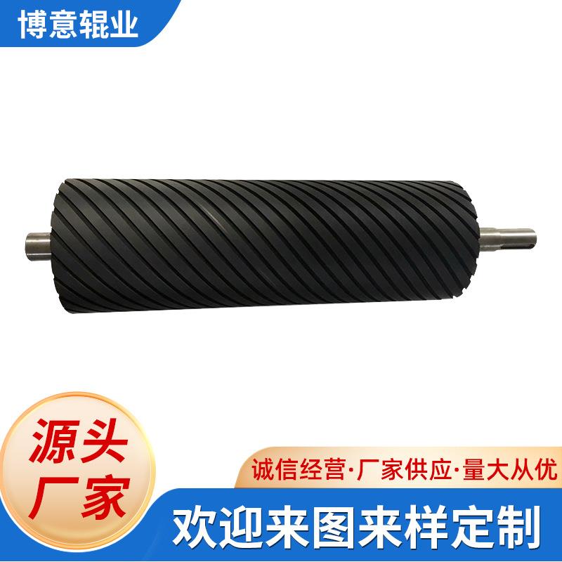 厂家供应各类胶辊包研磨旧辊翻新修复表面粗化表面开槽可批
