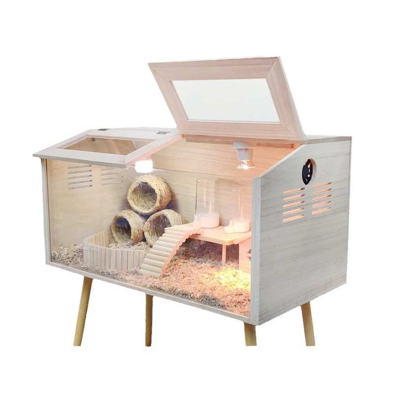 箱子鸡鸡箱造景芦丁灯养窝丁箱饲养全套鸡笼恒温养殖保温箱卢箱鸡