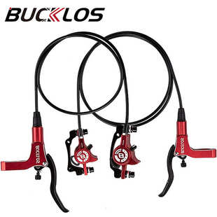 山地自行车MT200油刹前800mm后1500mm双活塞液压制动器自行车配件