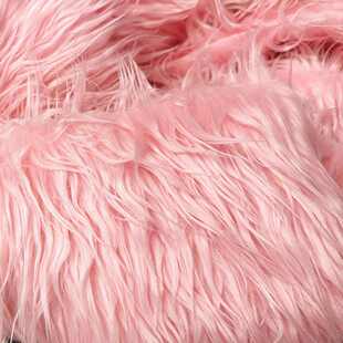 9CM洗水毛滚束毛假毛发头发毛长毛绒棉花娃娃头发落水毛面料