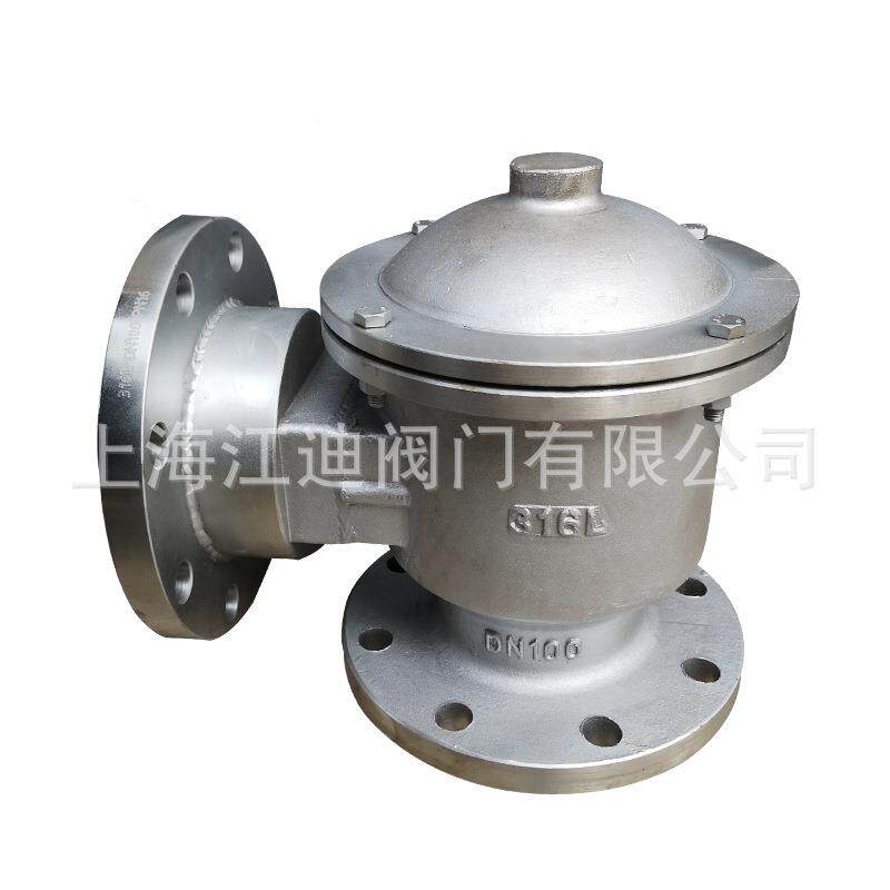 304不锈钢带单接管阻火单呼阀 HXF7/BF7阻火呼吸阀 dn100dn80dn50