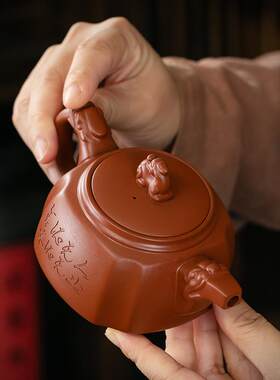 紫砂壶泡茶壶单人功夫大师宜兴家用西施壶纯全手工煮茶纯手工紫沙