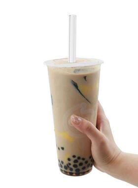 High Borosilicate Glass Straw Set Reusable Eco Friendly Drin