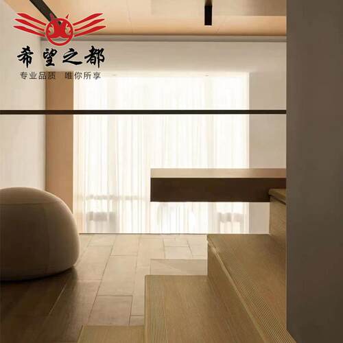 木纹楼梯踏砖步砖楼梯别厂标实木瓷纹加厚墅一体圆弧边拉槽防滑台