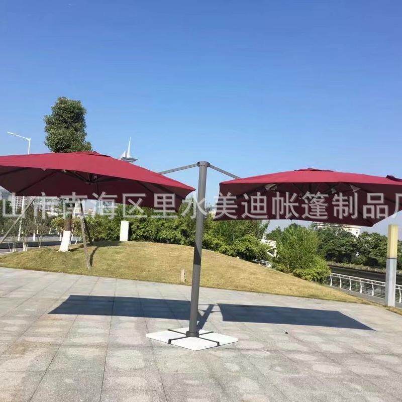 厂家直供双头罗马伞户外双开罗马遮阳伞别墅花园阳台岗亭遮阳伞