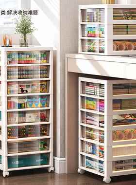 小推车子办公室桌收物纳抽屉式多层架下严置选储柜物柜文件可OSV