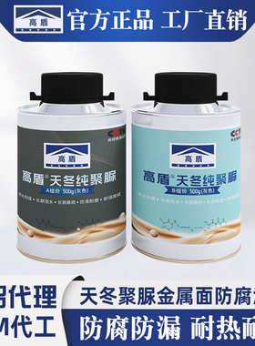 高盾天冬纯聚脲防水防腐涂料外墙房屋顶裂缝平房防水防腐耐磨材料