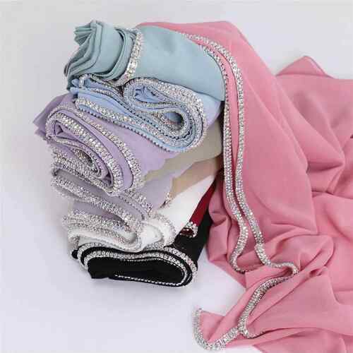 Headscarf chiffon scarf women's long scarf头巾雪纺围巾女