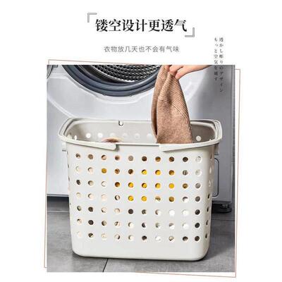big plastic dirty clothes basket storage laundry basket