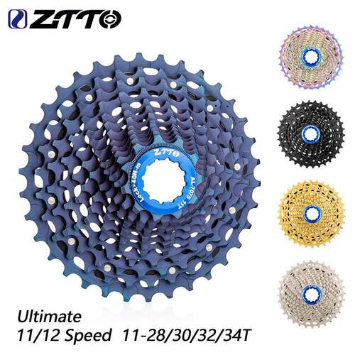 ZTTO卡式飞轮11速12速28T 30T 32T 34T一体HG飞轮公路车变速齿轮