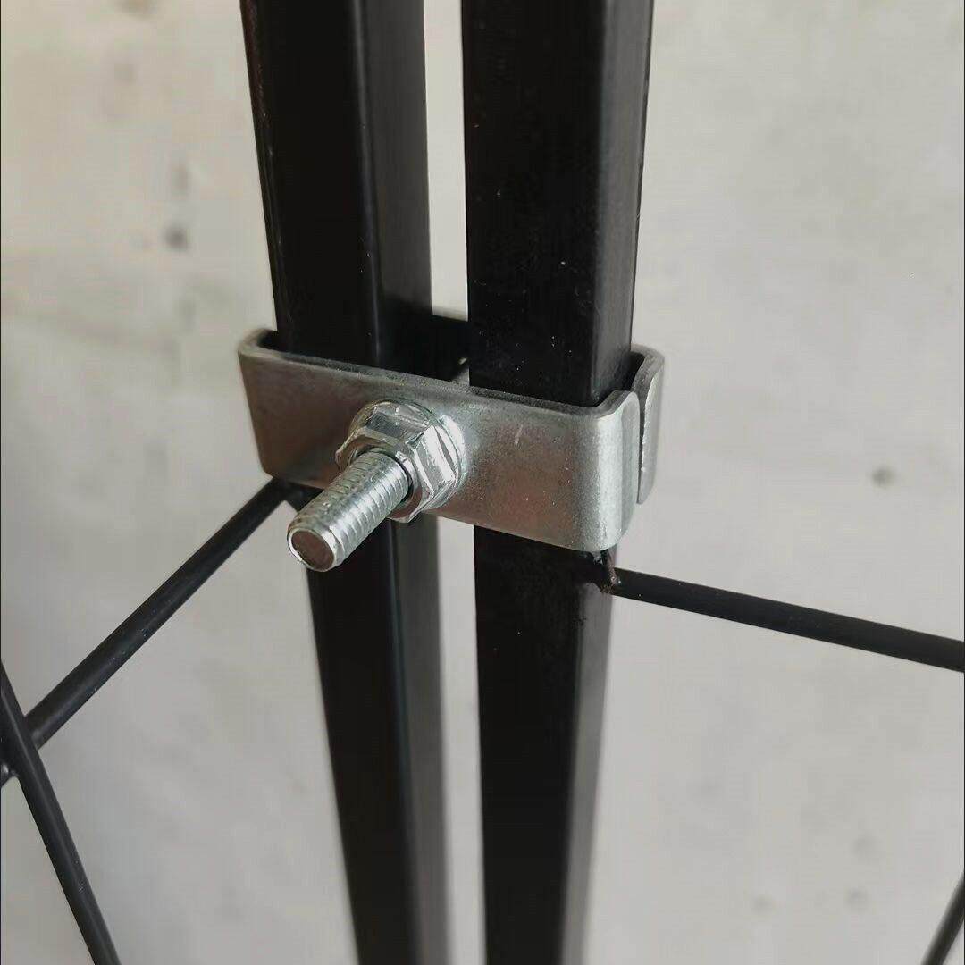 德国精工狗笼铁卡扣宠物栅栏卡扣方管栅栏卡扣猫笼子加固配件铁质