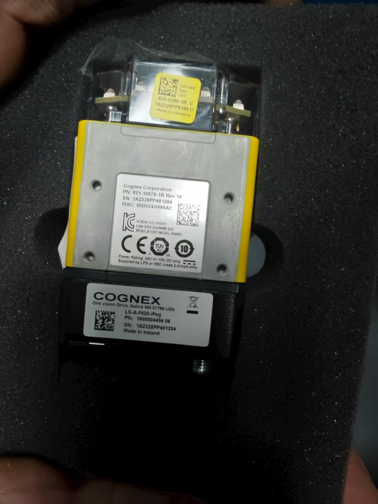 康耐视COGNEX LS-A-0620-iPeg读码器，原装