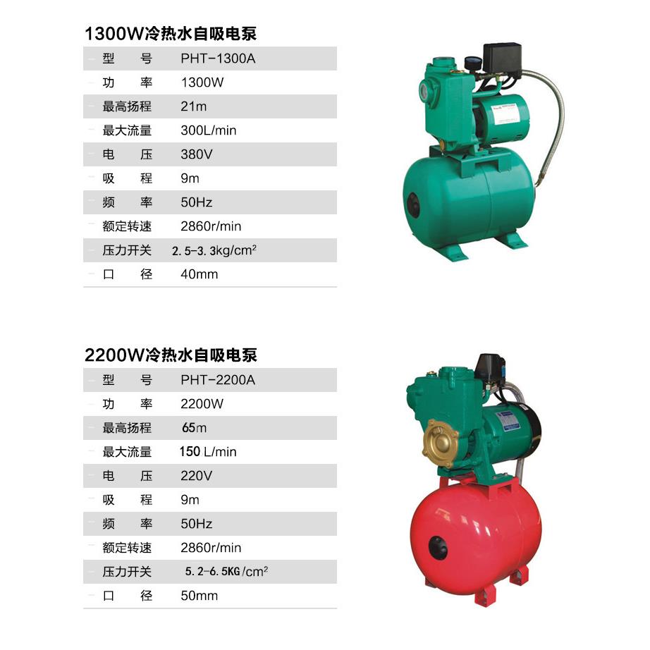 自动自吸增压泵1100w220v22010w380v加压泵抽JVV水泵灌溉.5全寸pp