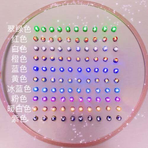 万代模型加灯免布线泡泡玛特手办防水无线感应发光LED灯改装