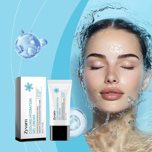 Zyvarn Ice Sensation Moisturizing Gel Cream - A refreshing,