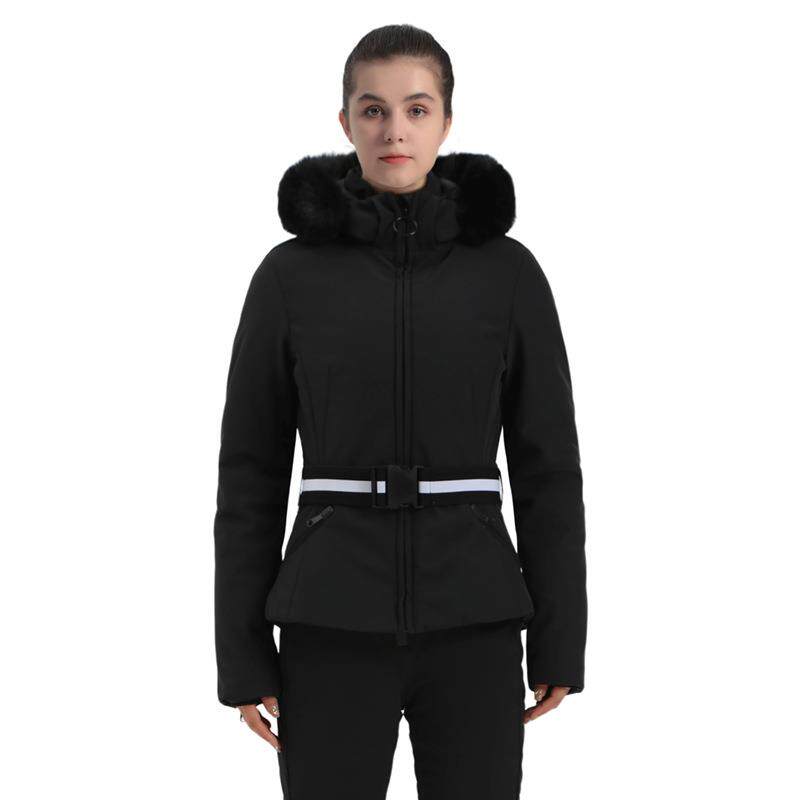 新款滑雪服女极寒专业双板雪服防风羽绒保暖跨境外贸滑雪服女上衣