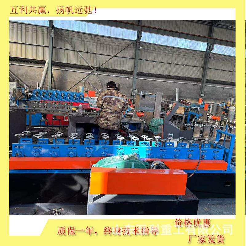 蔬菜大棚压膜槽卡槽成型机 温室大棚卡槽型材冷弯成型设备
