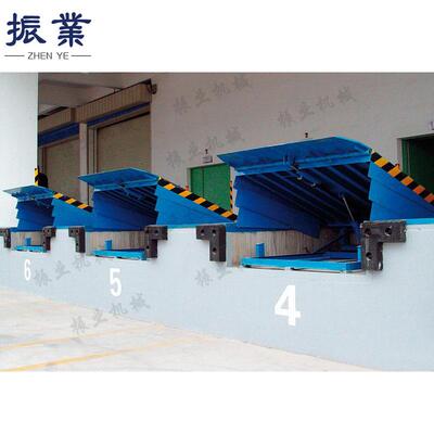 固定仓节储物流用叉车XOZ登车桥台 越调板 液压固定式装卸货登车