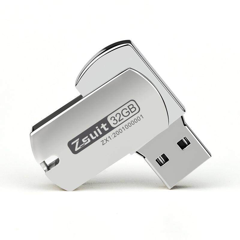 旋转U盘64GBu盘32g高速优盘u盘128GB电脑USB2.0