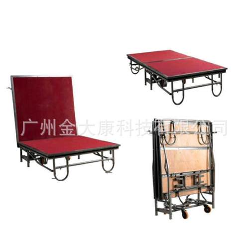 活动舞台折叠舞台板拼装婚庆移动舞台酒店t台升降钢铁舞台架子