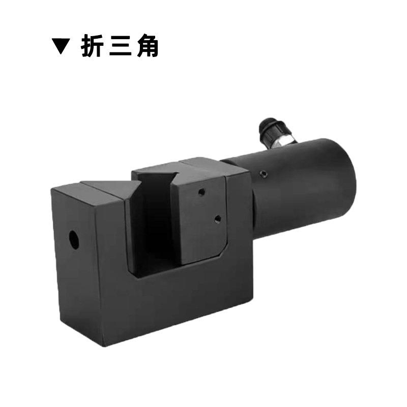 巨琥机械角钢切断折弯切边三合一角钢折弯折角机角铁加工工具