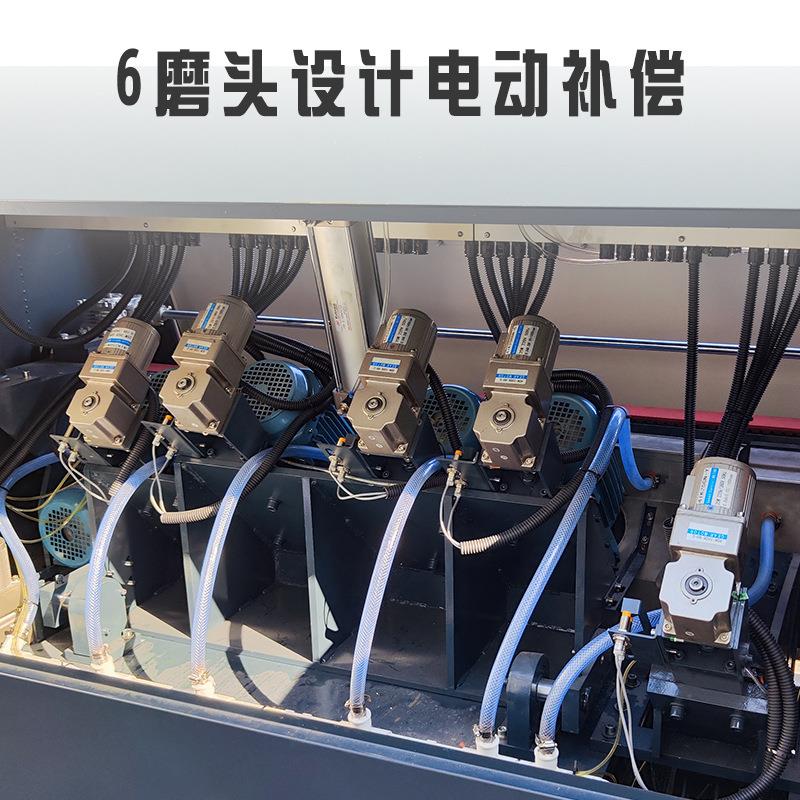 新品边6磨头卧板式岩45JGW06-45度磨拉槽机拼接倒角机橱柜室柜无