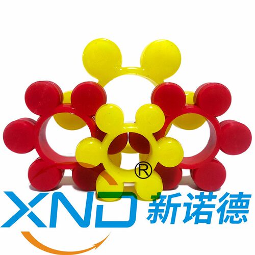 梅花弹性体MT9/联轴器弹性体ML9/MLL9型梅花胶垫缓冲胶MT-9/厂家