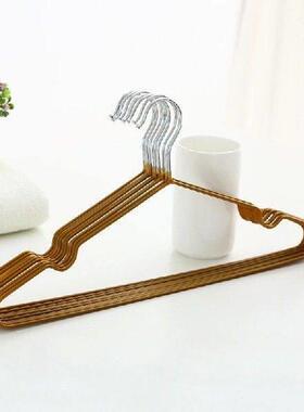 10pcs- Metal Traceless No-slip Clothes Hangers, Durable