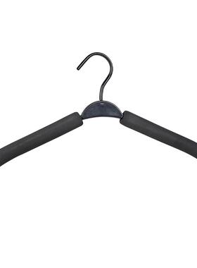 高档海绵衣架 服装衣架服装店 衣架裤架 黑色高密度海绵衣架