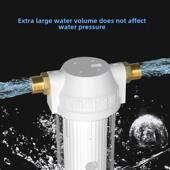 无需电力 井水自来水家用预过滤水管净水器去除水垢 大流量过滤