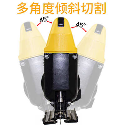 手持的锯木台式头木材切割机曲线锯切割机家用小型电锯板外贸出口