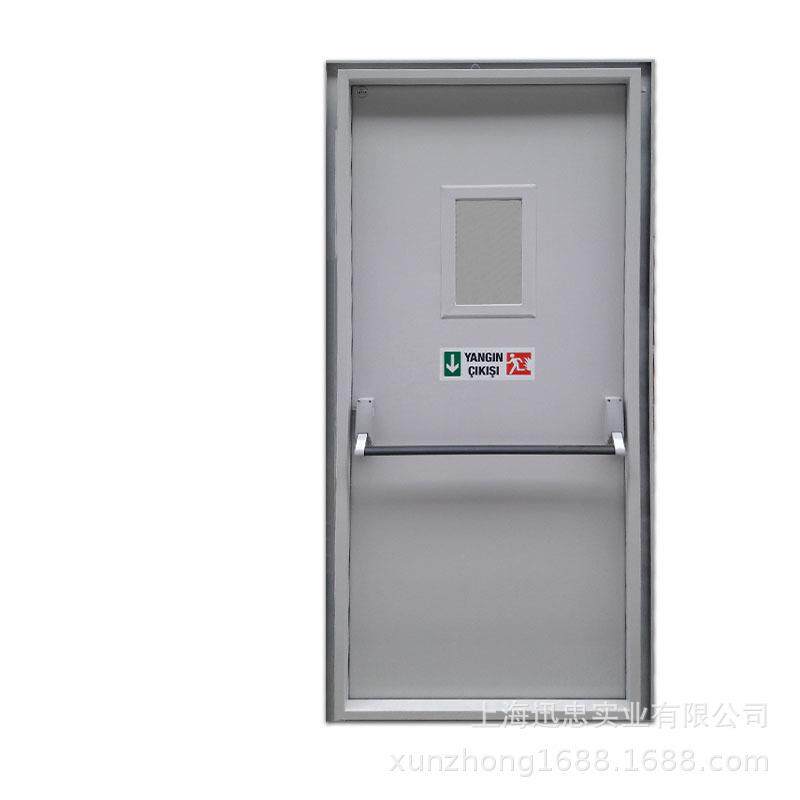 上海防火门直销UL钢质门/钢质防火门甲乙丙级双开玻璃防火门